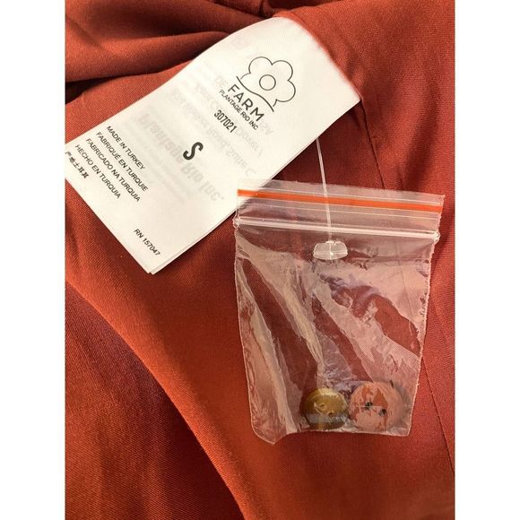 Farm Rio Toucanissimo Long Sleeve Wrap Dress-NWT - Picture 9 of 11